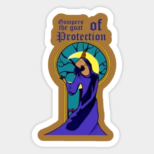 Goat of Protection Sticker